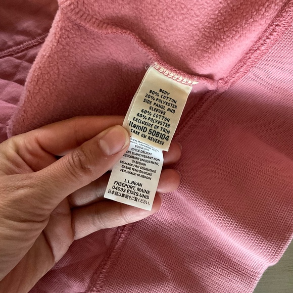 L.L. Bean Women's Quilted Full-Zip Sweatshirt - Picture 8 of 11